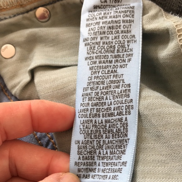 Gap 1969 real straight jeans size 25 - Picture 9 of 10